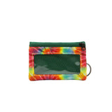 Surfshorts wallet Rainbow Tie Dye show from back
