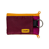 Wine/Berry Surfshorts Wallet shown from front