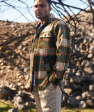 Swanndri Men's Kiaraki V3 Wool Shacket in the colour Yosemite Check