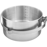 Tatonka Kettle II - 2.5 Litre, showing the measurement feature and handle