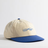 Coal The Evergreen Vintage 6-Panel Cap in the colour Bone/Blue