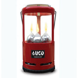 UCO 9 Hour 3 Candle Candlelier Lantern in the colour Red