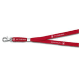 Victorinox Neck Strap with Snap Hook in the colour Red