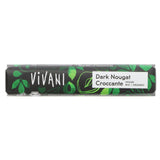 Vivani Organic Dark Nougat Croccante Chocolate Bar 35g