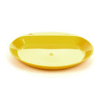 Wildo Camper Plate, Flat in the colour Lemon