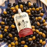 Yanaa Energy Sachet For Endurance in the flavour Mediterranean Olives, shown from the front