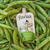 Yanaa Energy Sachet For Endurance in the flavour Pea & Mint, shown from the front