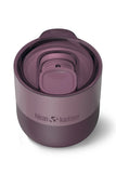 Klean Kanteen Rise 237ml Lowball coffee cup in colour Dusty Orchid shown from above.