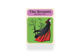The Brontës Playing Cards, shown from the front of the box