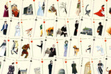 The Brontës Playing Cards, showing an assortment of cards, from the front