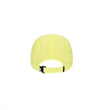 Showing the adjustable back strap of the CTR SUMMIT Ladies Vent Cap in the colour lemon sherbet