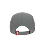 Showing the adjustable back strap of the CTR SUMMIT Ladies Vent Cap in the colour pewter