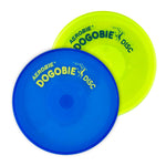 Aerobie Dogobie Disc in two colours made of puncture resistant material