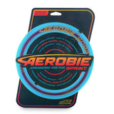 Aerobie Sprint ring, disc, or frizbee in blue with packaging