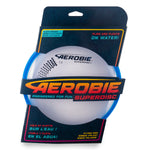 Aerobie Superdisc showing the colour Blue packaged