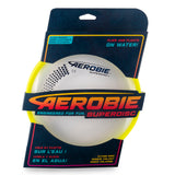 Aerobie Superdisc showing the colour Yellow packaged