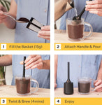 How to use Barista & Co Brew It Stick Coffee Infuser to make coffee
