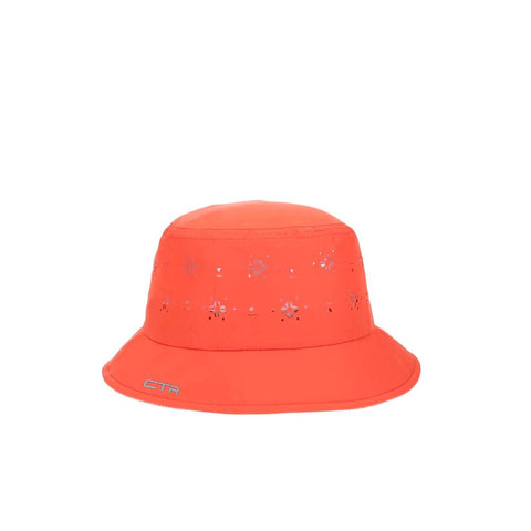 CTR SUMMIT Ladies Bucket Hat in fiesta red
