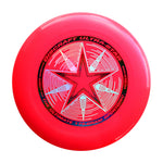 A Pink Discraft Ultra-Star 175g flying disc or sportdisc