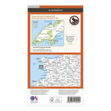 Explorer 253 Lleyn Peninsula West  OS Map Back