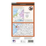 Explorer 254 Lleyn Peninsula East OS Map Back