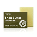 Bar of Friendly Soap Shea Butter Cleansing - Fragrance Free