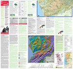 An image showing the back of the Harvey British Mountains Map of Snowdonia South XT40