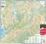 An image showing the front of the Harvey British Mountains Map of Snowdonia South XT40