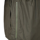 Hilltrek Liathach Natural Smock CA in Olive colour showing side ventilation zips