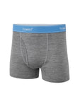 Howies Men's Penn Merino Boxer Shorts in Grey Marl colour.