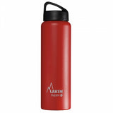 Laken Classic Thermo 1L, 1000ml Wide Mouth Stainless Steel Vacuum Flask in Red colour