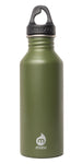 Mizu M5 Stainless Steel Water Bottle 530ml in Army Green colour