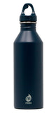 Mizu M8 Stainless Steel Water Bottle 750ml/25oz in Midnight  colour