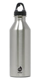 Mizu M8 Stainless Steel Water Bottle 750ml/25oz in stainless steel colour