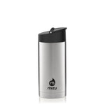 Mizu V5 Insulated Bottle with Coffee Lid 450ml/15oz in the colour Stainless Steel