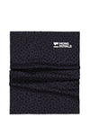 Mons Royale Daily Dose Merino Flex 200 Neckwarmer in the colour Arctic Leopard showing full pattern