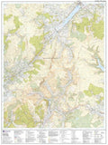 Explorer OL23 Cadair Idris & Llyn Tegid OS Map Detail