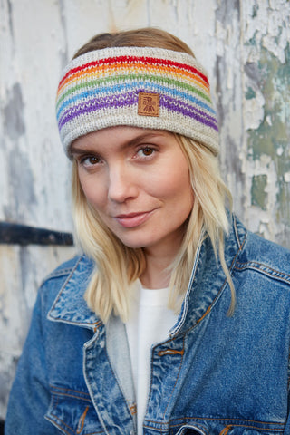Pachamama Hexham Headband in oatmeal