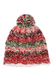 Pachamama Utrecht Bobble Beanie in the colour Red Earth