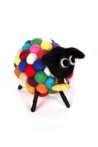 Pachamama Ziggy The Psychedelic Sheep looking more wacked out than Ziggy Stardust and the Spiders from Mars back in the 1970s.