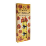 Prices Citronella Tealight candles - 10 Pack showing packaging