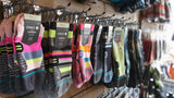 Rumdoodles Outdoor and Espresso Store Llanberis Gift Card showing in store display of Stance running and walking socks