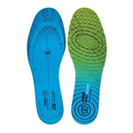 Sidas Impact Reducer Dual Zone Insole showing front and back of the footbed in a size medium