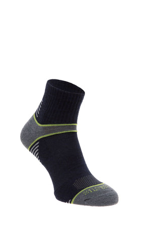 Silverpoint On The Move Ankle Socks for running and walking in the colour Navy.