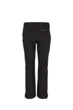 Silverpoint Women's Braemar Waterproof Winter Lined Trousers in the colour black shown from the back