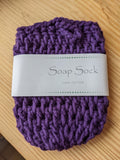 Sach Sebon - Soap Sock in dark purple