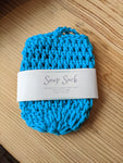 Sach Sebon - Soap Sock in turquoise