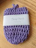 Sach Sebon - Soap Sock in medium purple