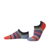 Solmate Masala Trainer Tab Height Ankle Socks in multi miss-matched colours