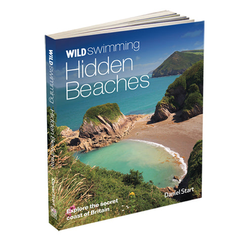 An image of the front of Wild Swimming Hidden Beaches By Daniel Start